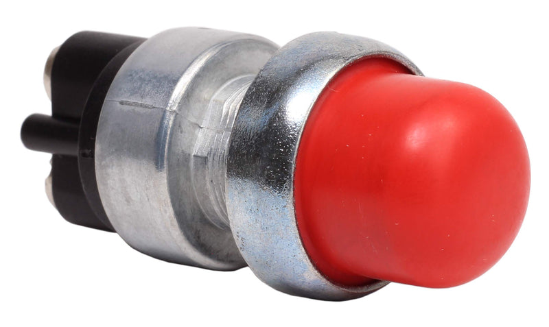 Fastronix 3 Pack Heavy Duty Push Button Momentary Start Switch Red Neoprene Cap