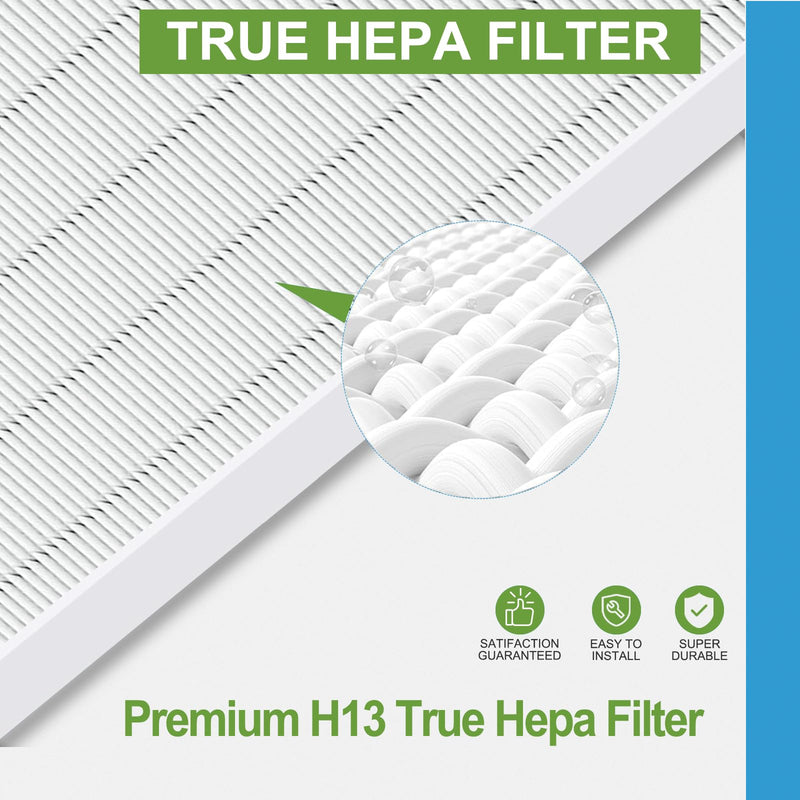115115 Replacement Filter A Size 21 - Compatible with Winix PlasmaWave C535 5300 5300-2 6300 6300-2 P300 AM90 C909 9800, C535 Filter A