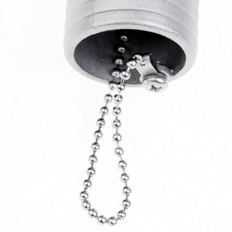 1.5" 38mm Angled Neck Marine Stainless Steel 316 Keyless Cap for Boat Yacht RV Trucks Tractors,Boat Hardware accessories Socket yacht with Rubber Gasket (Option: Gas, 1.5" /38mm) Option: Gas