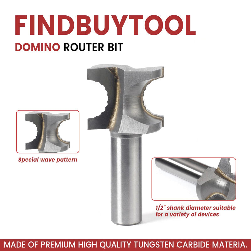 FINDBUYTOOL Domino Router Bit for Festool (D14) D14