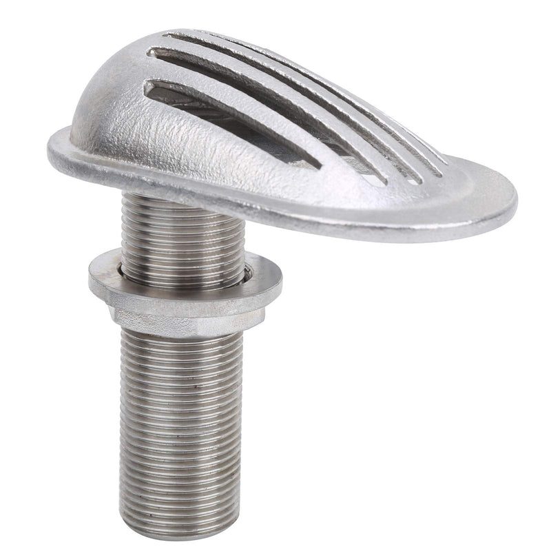 Yctze MJS023 316 Stainless Steel Marine Boat Intake Filter, Through-Hull Water Intake Scoop, Water Filter for Boat Pumps, 2-Pack