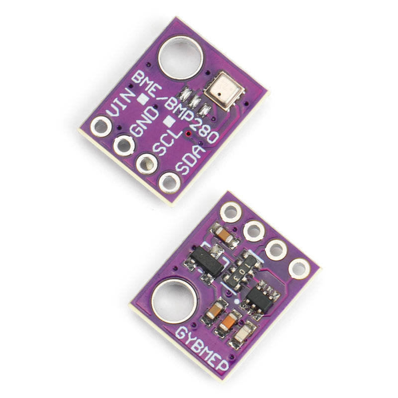 2PCS BME280 5V Sensor Module Atmospheric Pressure Temperature Humidity Sensors I2C SPI Breakout GY-BME280 5 V