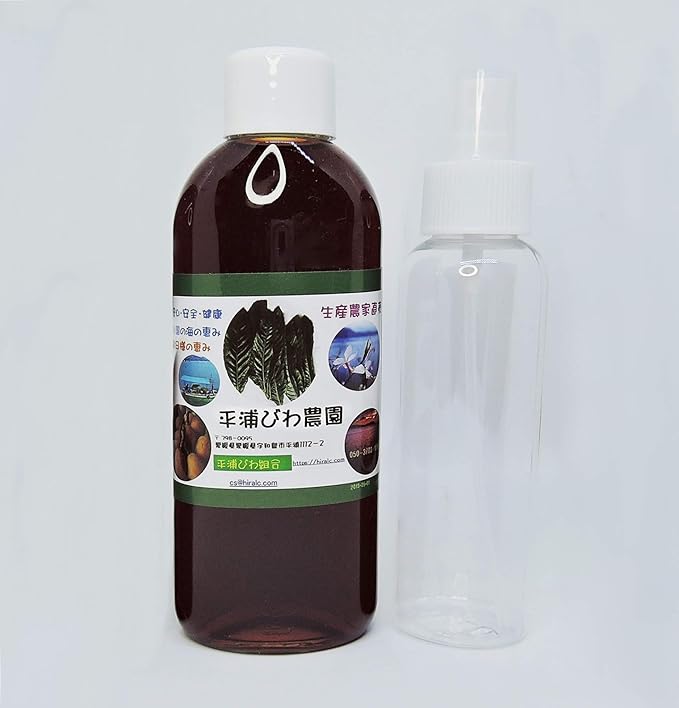 8 Months Extract, 2 times Thicker: For Skin, Gargle, Hair, and Insect Bites, 5.6 fl oz (160 ml); 3 times as much as Loquat Leaves: Loquat Leaf Extract, No Pesticides or Exhaust Gas, T-Cap, Spray - NewNest Australia
