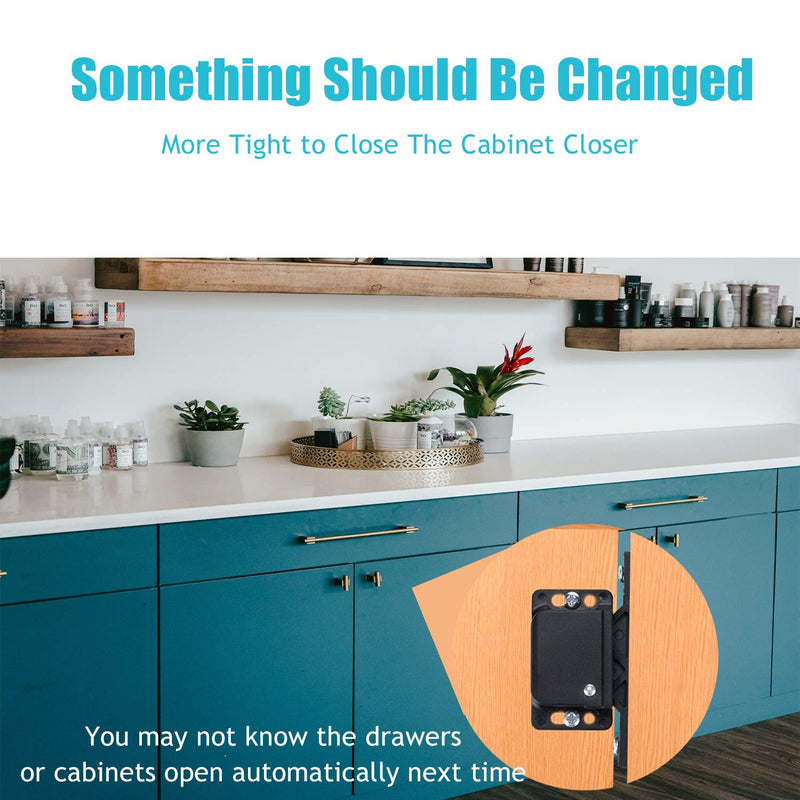 RV Drawer Latches and Catches, 6 Pack RV Cabinet Door Latches and Catches, 10 Pull Force Latches for Home and Cabinet Doors, Ideal for RV, Camper, Motor, Home, Trailor