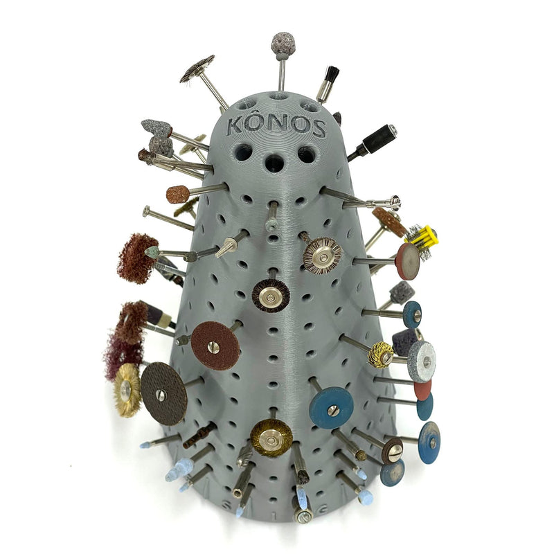 KÔNOS Jeweler’s Bur/Mini Mandrel Holder Organizer