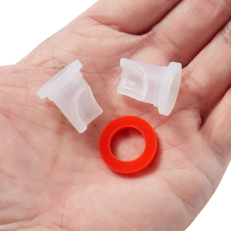 5PCS Beer Keg Coupler Check Valve & 5PCS Beer Washer Gaskets,Gas Check Valves Beer Keg Coupler Accessories Kit for Sankey Couplers D Type Coupler Replacement 5PCS Check Valves & 5PCS Washers