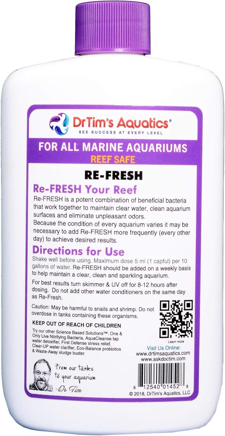 DrTim's Aquatics Re-Fresh Reef (DrTim's Aquatics Re-Fresh Reef 8oz) DrTim's Aquatics Re-Fresh Reef 8oz