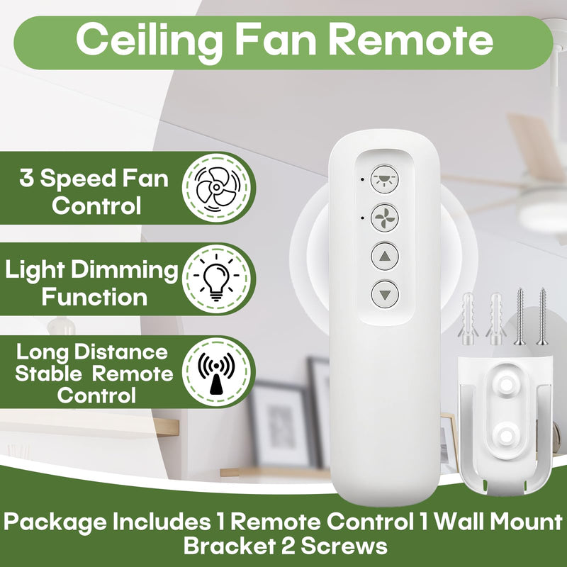 99813 Universal Ceiling Fan Remote Compatible with Hunter (Remote Only