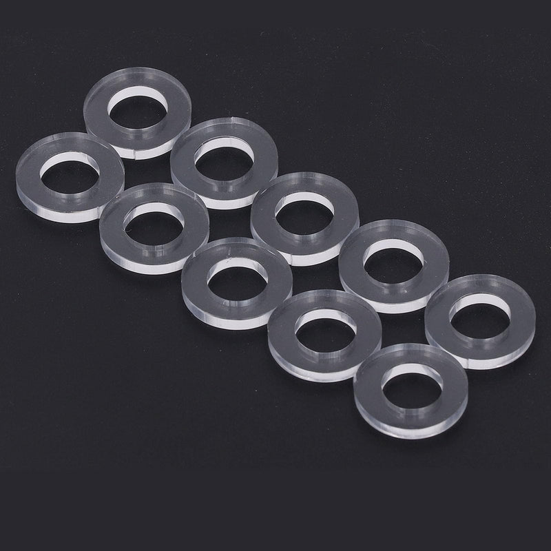 10PCS CO2 Regulator Washers Gaskets Silicone Seals Soda Machine Co2 Cylinder Exchange Carbonator Gaskets Rubber O Rings for Soda Maker Hose