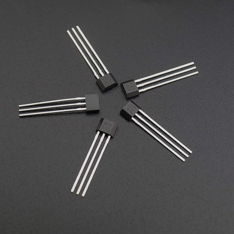 12Pcs 41F TO-92S Bipolar Hall Effect Sensor Magnetic Detector SS41F 0H41 SH41 S41 3 Pins Sensor For Electric Vehicle Motor Industrial Applications