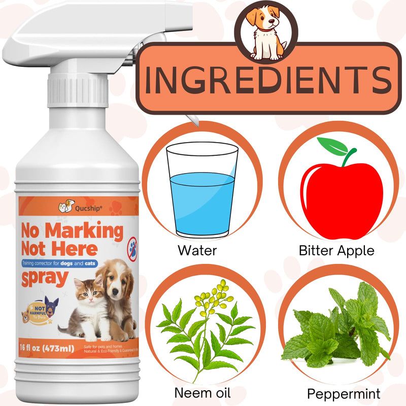 16oz Stop Dog Urinating in House with No More Peeing in House
