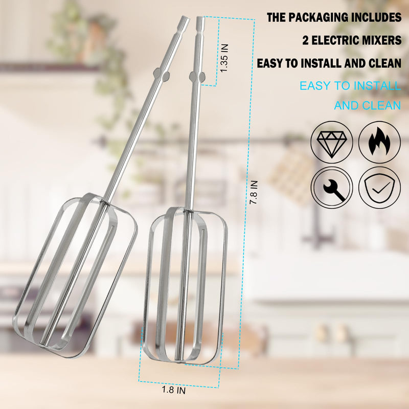 Hand Mixer Beaters Attachments for Hamilton Beach Beaters