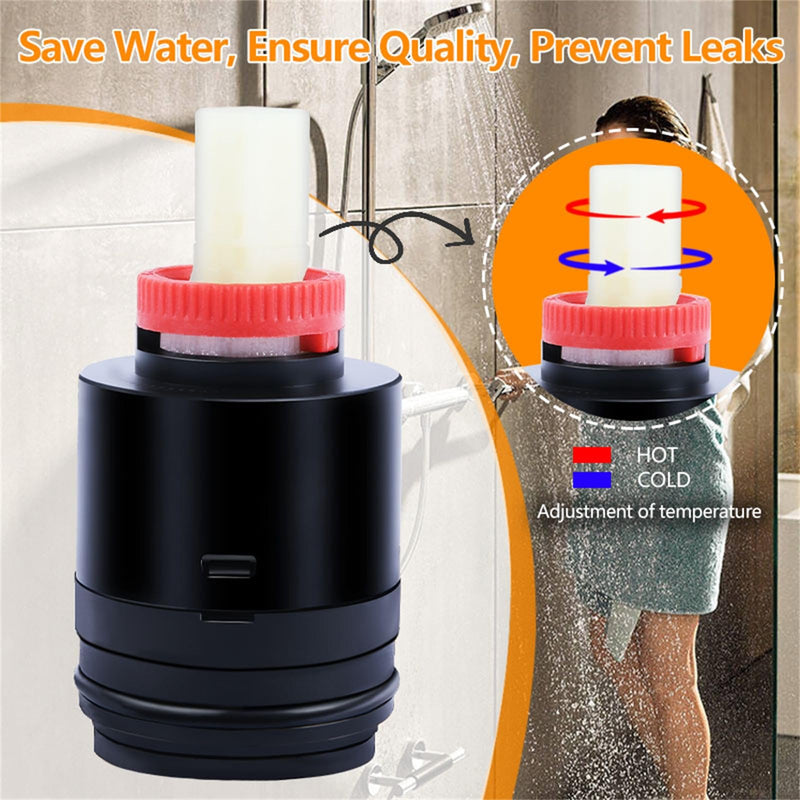 N40HKC Shower Cartridge Replacement for SR SUN RISE, KES, and other Shower Systems, Fit for Tub/Shower Faucet, Shower Mixer Valve, Ceramic Shower Single Lever