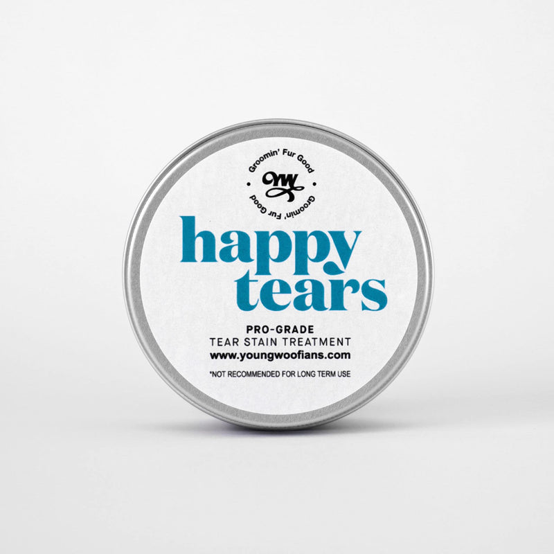 Happy Tears® Starter Kit for Dog Tear Stain Removal - Natural, Safe & Effective Tear Stain Cleaner For White Dogs, Puppies, Bulldogs, Frenchies & More - PawsPlanet Australia