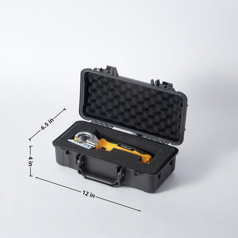 Waterproof Hard Storage Carrying Case | Compatible with Worx Zipsnip Cordless Electric Scissors & Franklin Sensors ProSensor M210 & Klein Tools ET310 | Includes Foam Insert