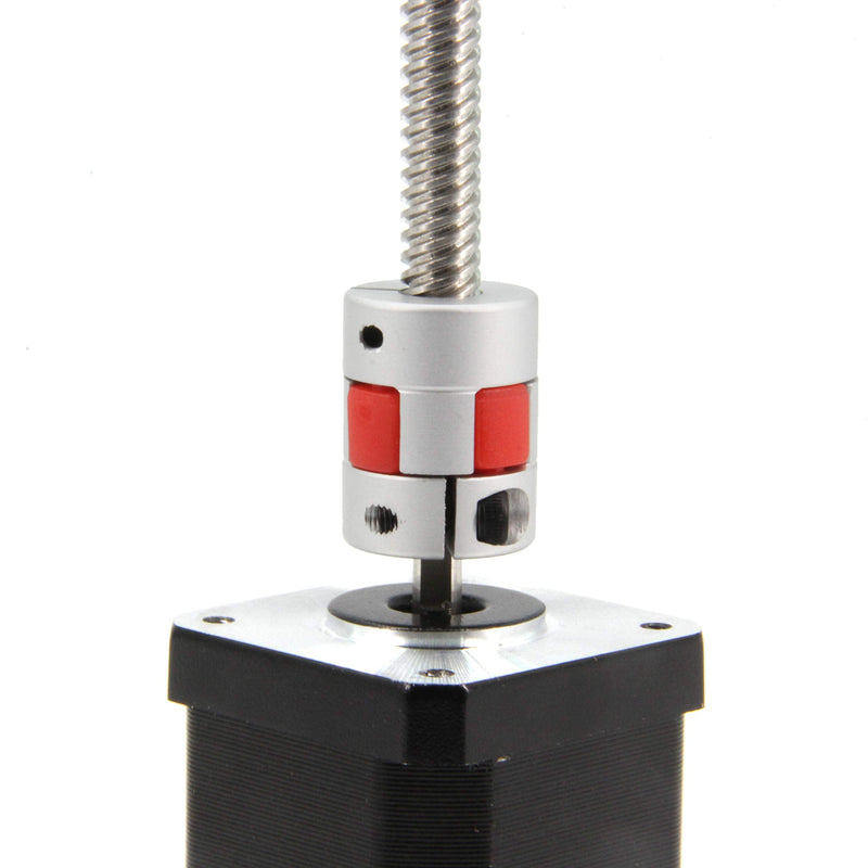 5mm to 8mm Bore Aluminium Plum Flexible Shaft Coupling Servo Stepper MotorJaw D20xL25 Connector Flexible Shaft Couplers for 3D Printer/CNC Machine/DIY Encoder, 2pcs/Pack (5mmx8mm) 5mmx8mm