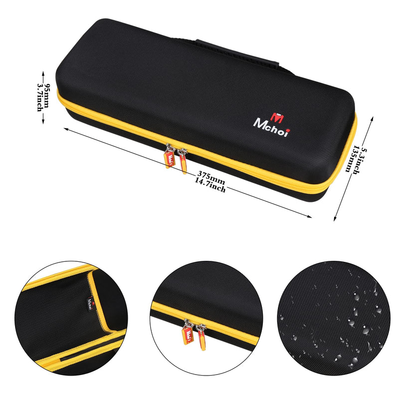 Mchoi Hard Storage Case Fits for DEWALT 20V MAX Right Angle Cordless Drill/Driver DCD740C1 / DCD740B, Case Only