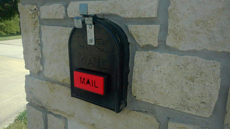 Mailbox Flags for Brick mailboxes | Mailbox Flag Replacement kit | Mailbox Red Flag | Mailbox Alert Flag | Mailbox Red Flag Replacement