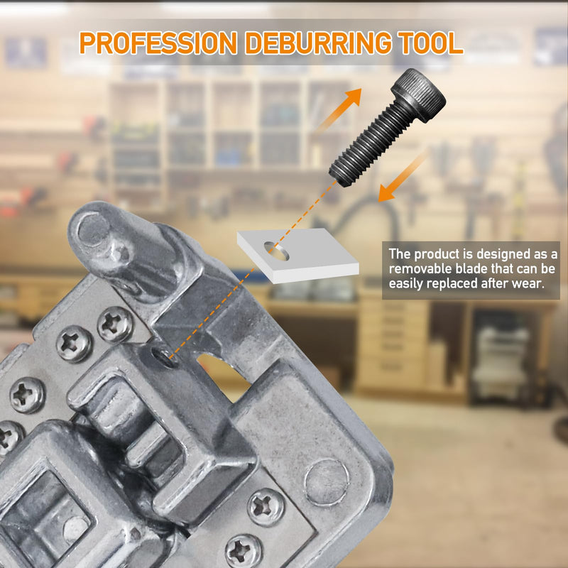 PVC Pipe Reamer Deburring Tool for Plastic PVC Pipe,Professional PVC Pipe Outside Reamer Deburrs Six Pipe Sizes 1 1/4-Inch-4-Inch,Pipe Reamer PVC Chamfer Tool for Deburring PVC Pipe CPVC ABS
