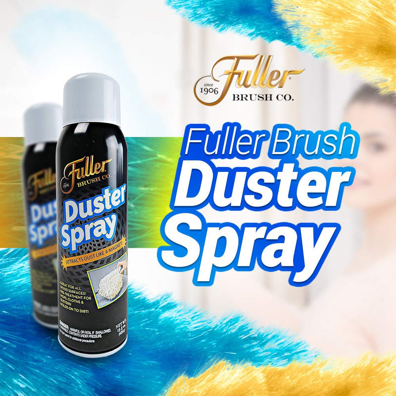 Fuller Brush Duster Spray – 15.5 oz Multi Surface Dust Removing Sprayer - Safe Household Cleaning for Floors, Furniture, Blinds & Car Interiors (Pack of 1) 1 Pack