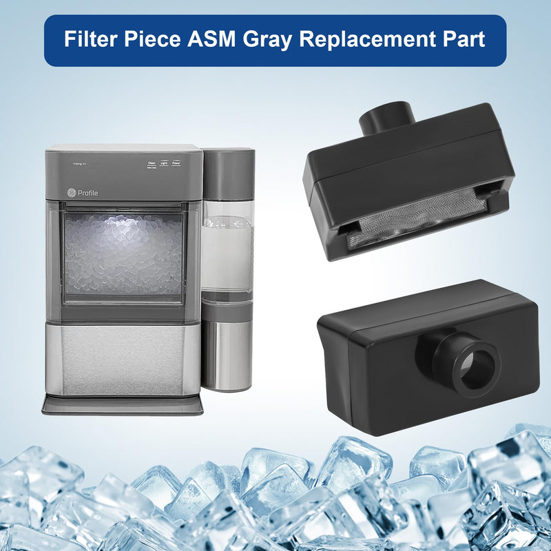 Upgraded Filter Piece Replacement Parts 1PC Fits GE Profile Opal Ice Maker 1.0 and 2.0 OPAL01GENSS,OPAL01GENKT etc 2PCS