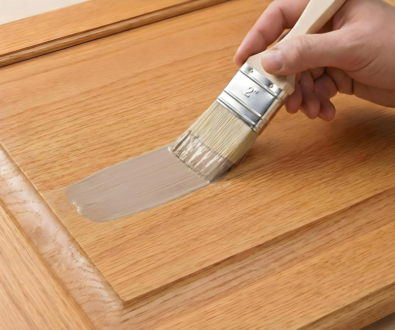 Retique It Wood'n Primer - Paint it then stain it - Stainable Wood Fiber Paint (Light Wood, Large) Light Wood 32 Fl Oz (Pack of 1)