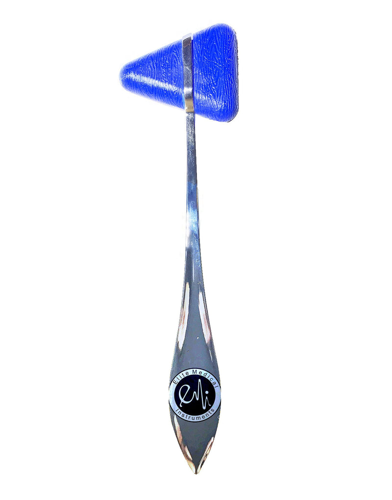 EMI Neurological Reflex Hammer Set – Taylor & Buck Percussion Hammers for Reflex Testing, Medical Exams, and Physical Therapy – 2 Piece Bundle Set (Royal)