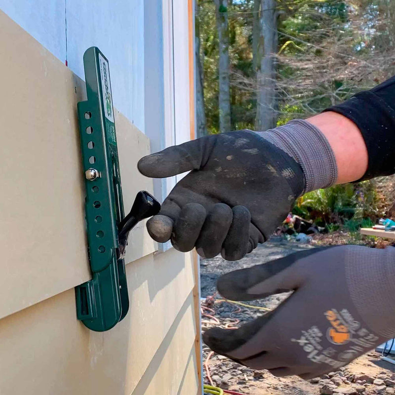 PacTool Gecko Gauge, The Original Home Siding Installation Kit - For Use with 5/16 Inch Fiber Cement Siding and James Hardie Siding, Includes 2 Gecko Gauge Clamps STANDARD 5/16” Thickness for Hardie Siding