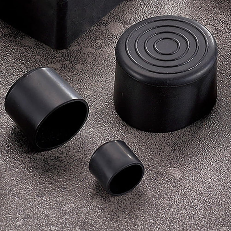 32Pcs Round Rubber Chair Leg Tips Caps, 7/8 Inch (22mm) Chair Table Leg Covers Floor Protectors, Chair Leg End Caps for Furniture, Chair, Table