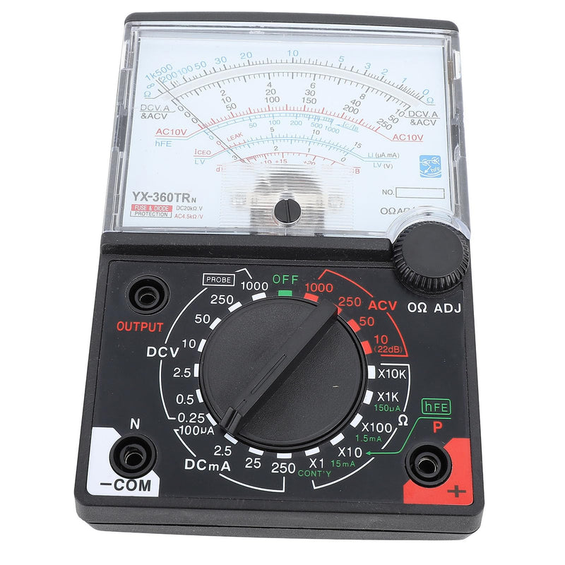 YX 360TRn Pointer Type Multimeter High Accuracy Industry Analog Multimeter for Electrical Repair