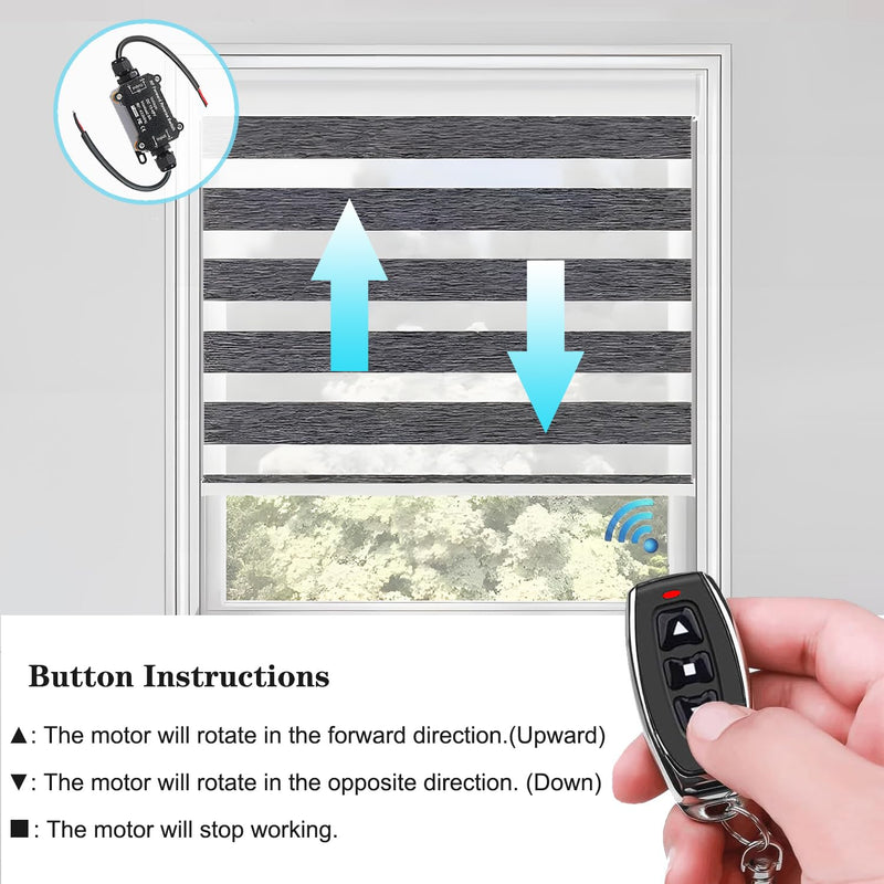 Forward Reverse Remote Control Switch,DC12V-48V-8A Wireless Relay,164FT Range Waterproof Wireless Switch for Linear Actuator,Winch,Motor,Solenoid Contactor DC 12V-48V DC forward and reverse switch