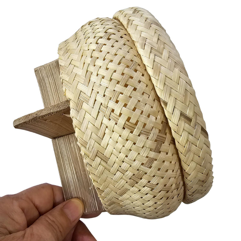 Bamboo Sticky Rice Steamer Basket with Cheesecloth – Thai Traditional Rice Cooker for Electric Pot | Food-Safe Handwoven Basket 6” Diameter – Includes 2 Filter Cloths |