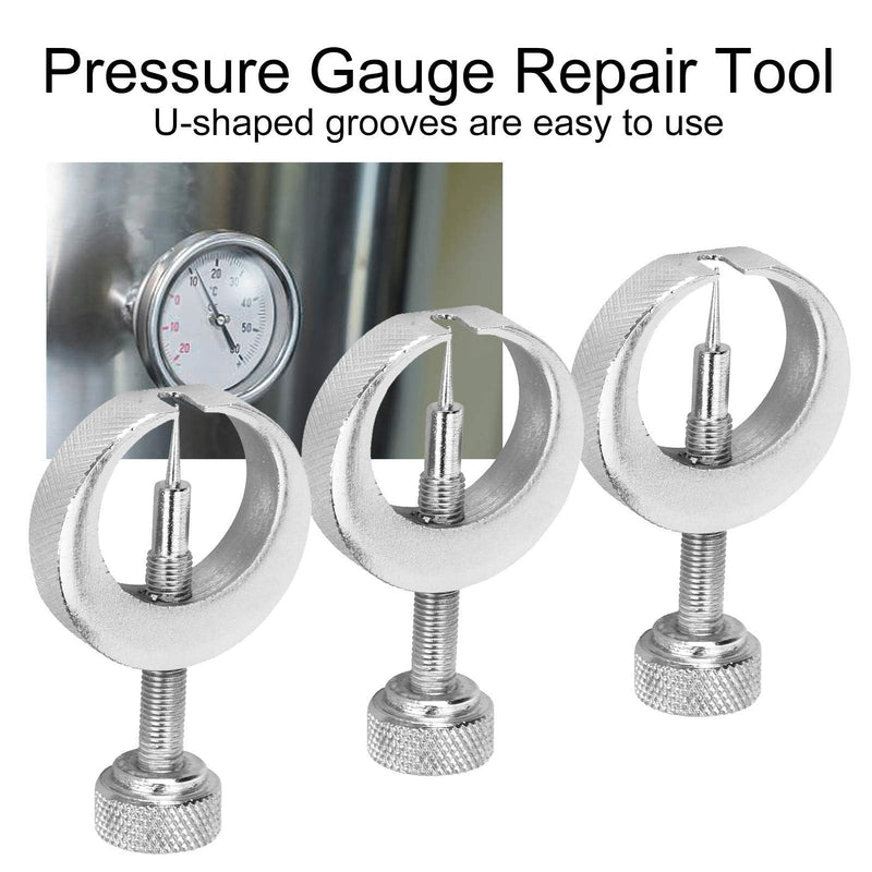 3pcs Pressure Gauge Needle Pickers, Needle Holders Gauge Indicator Needle Extractor Pressure Gauge Repair Tool Needle Remover for Gauge Indicator