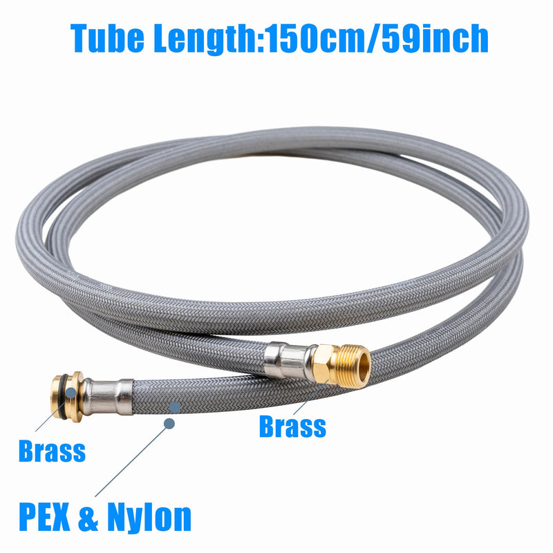 faucet hose replacement parts for Grohe 48293000 Flexible Kitchen Faucets Hose