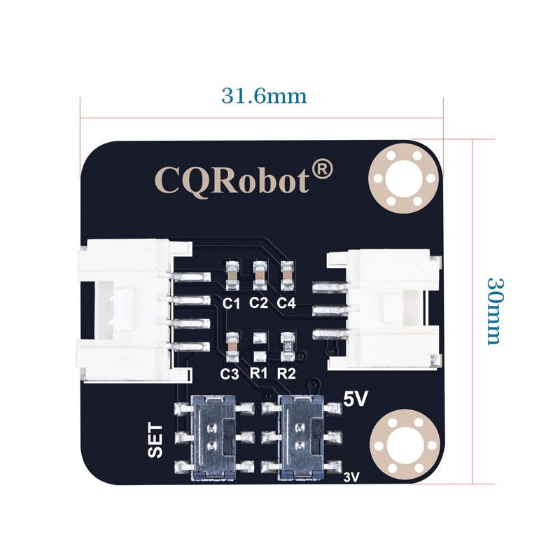 Non-Contact Water/Liquid Level Sensor Compatible with Arduino, Raspberry Pi and Other Motherboards. for Industrial Production, Aquarium, Chemical Solution, Agriculture, Gardening, etc. Non-Contact Type