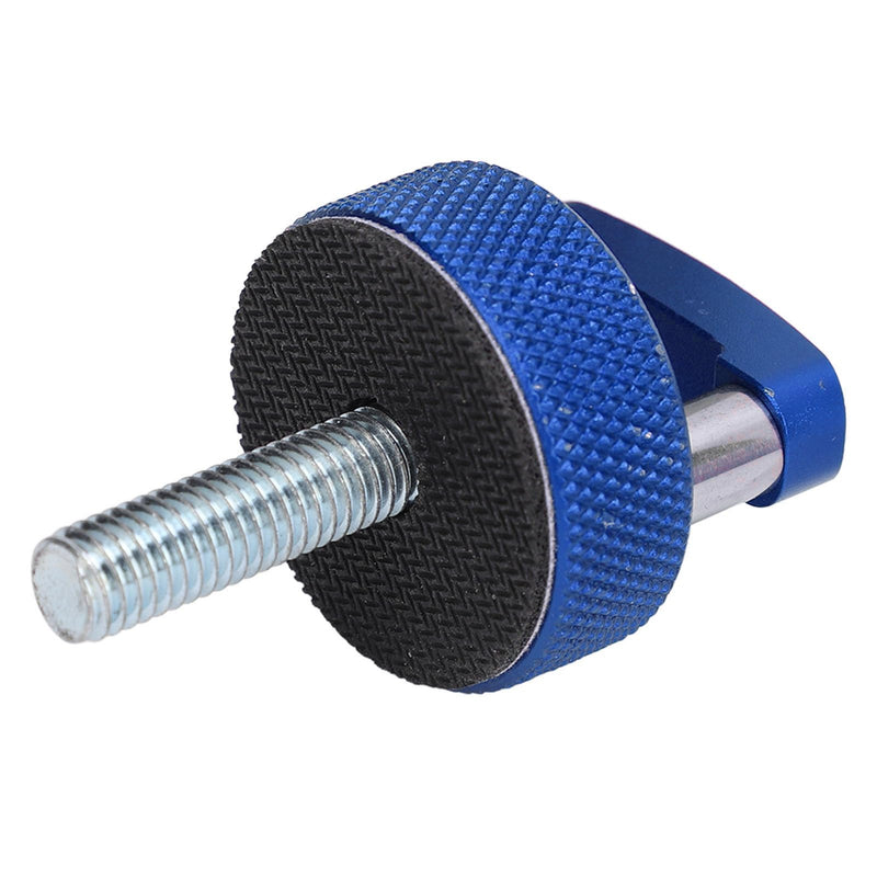8Pcs Hard Top Bolts, M8 1.25 Quick Removal Fastener Thumb Screw, Steel Billet Aluminum Thread Integrated D Ring Replacement for 2dr, 4dr, 2021 Onwards, Blue