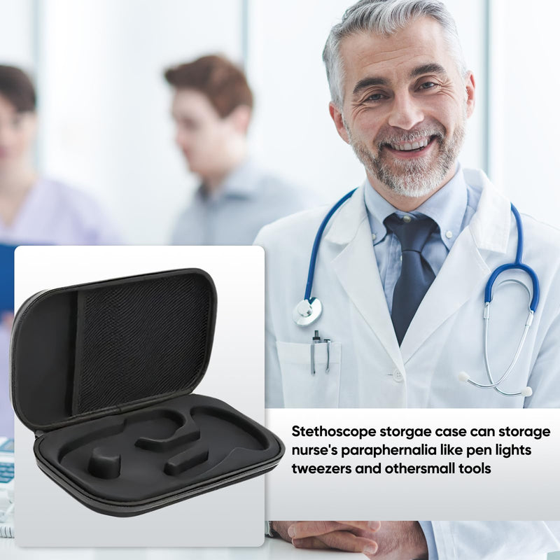 Stethoscope Case for 3M Littmann Classic III Monitoring, stethescope case Travel Hard case for Stethoscope, for Nurses Doctor and Medical Students(Only Case)