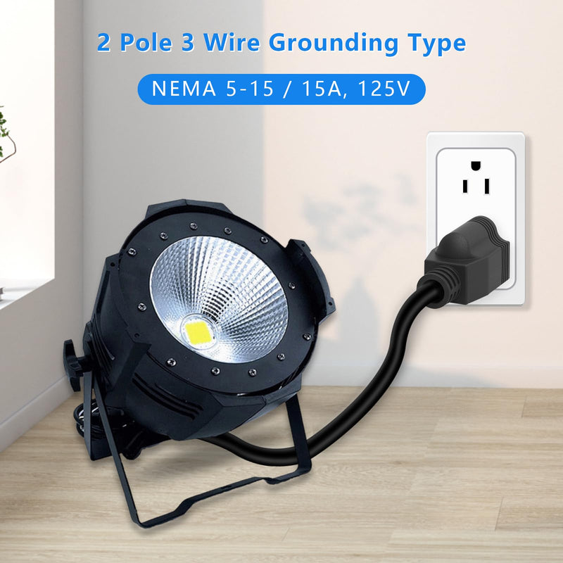 Replacement Plugs, 3 Pack 3 Prong Replacement Plug with 1 Screwdriver, Replacement Plug 3 Prong , Neutral Ground Bonding Plug, 3 Wire 15A 125V Male Plug, Power Plug Replacement, Black 3 pcs plug-black