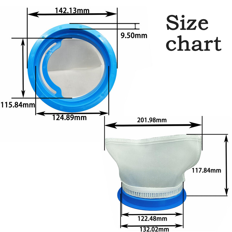 Replacement for Pool Blaster Max Sand and Silt Filter Bag HTCPSD 2540-389 (2 Pack)