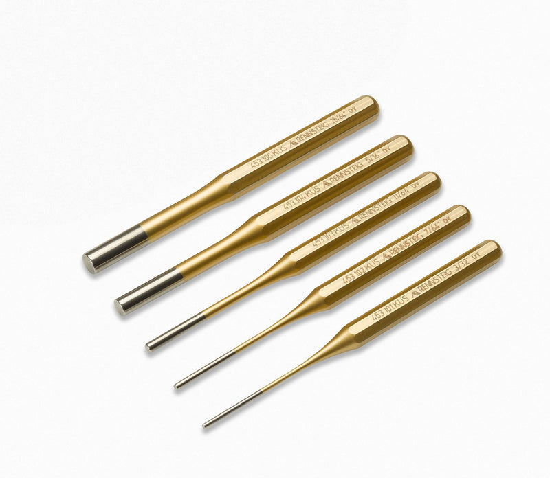 Rennsteig 9R 450 005 5 Pc Pin Punch Set