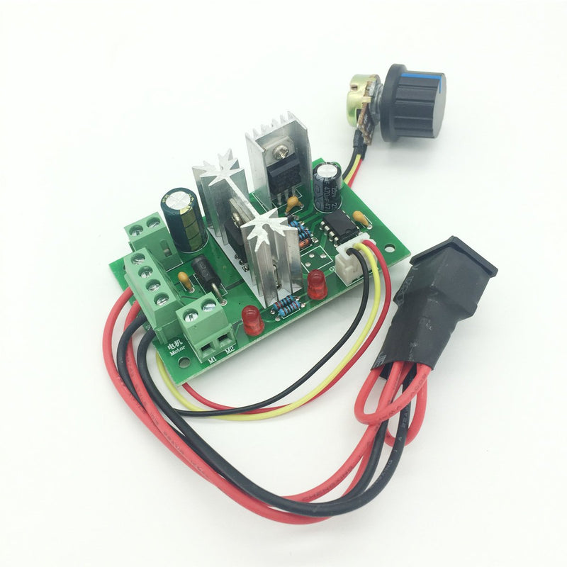 Bringsmart CCM6N DC PWM Motor Speed Controller 6V-30V Variable Speed Drive 6A Positive Inversion Mini Switch Controller (Speed Controller)