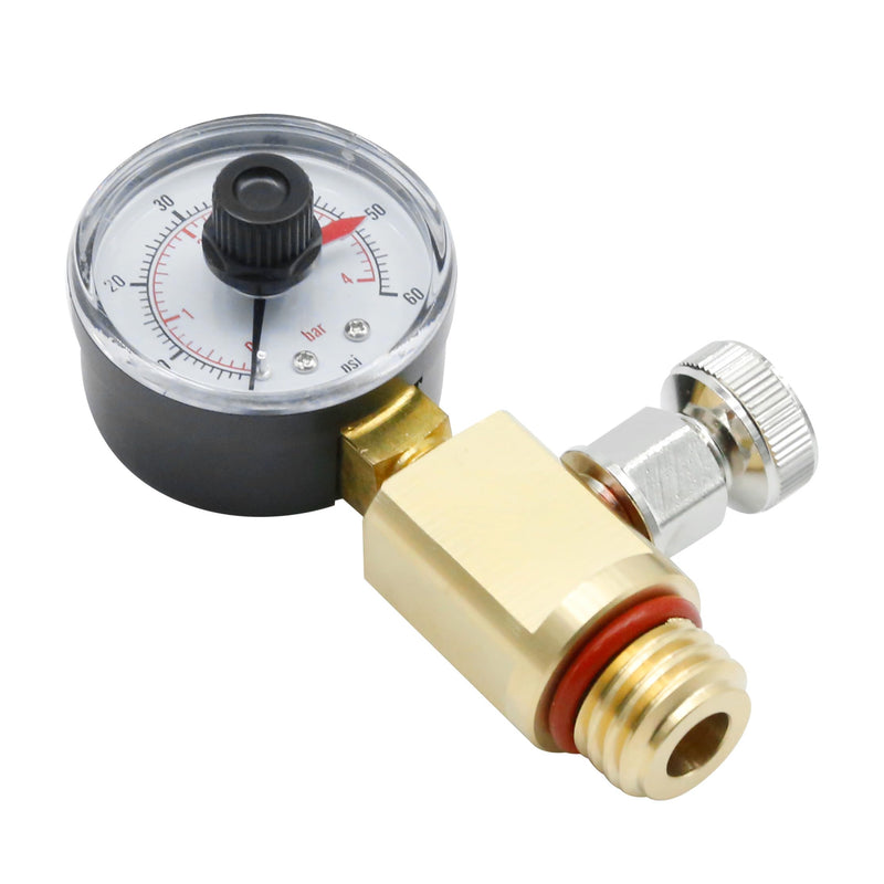 EATAKWARD 24850-0105 Air Relief Valve and Gauge Assembly, Replacement for Sta-Rite System 3 Modular Media SM Series Pool and Spa Cartridge Filter