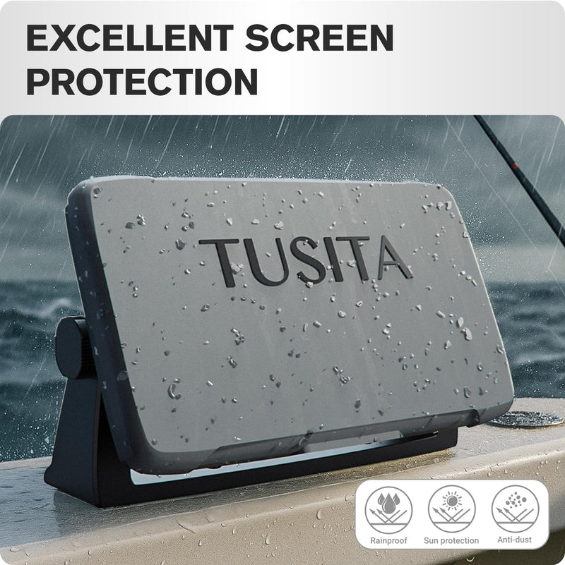 TUSITA Sun Cover ‎000-14176-001 Compatible with Lowrance Hook Reveal 9" Fish Finder