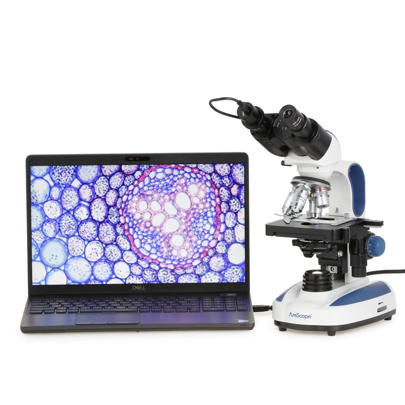 AmScope - 1MP USB 2.0 Color CMOS Digital Eyepiece Microscope Camera - MD100