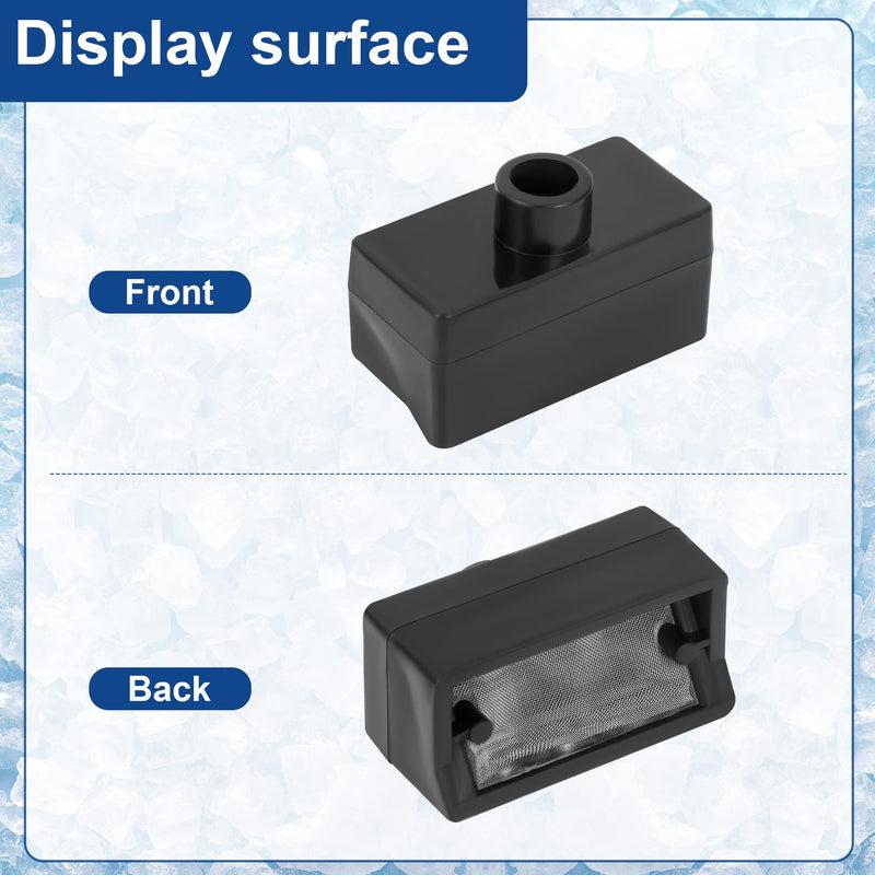 Upgraded Filter Piece Replacement Parts 1PC Fits GE Profile Opal Ice Maker 1.0 and 2.0 OPAL01GENSS,OPAL01GENKT etc 2PCS