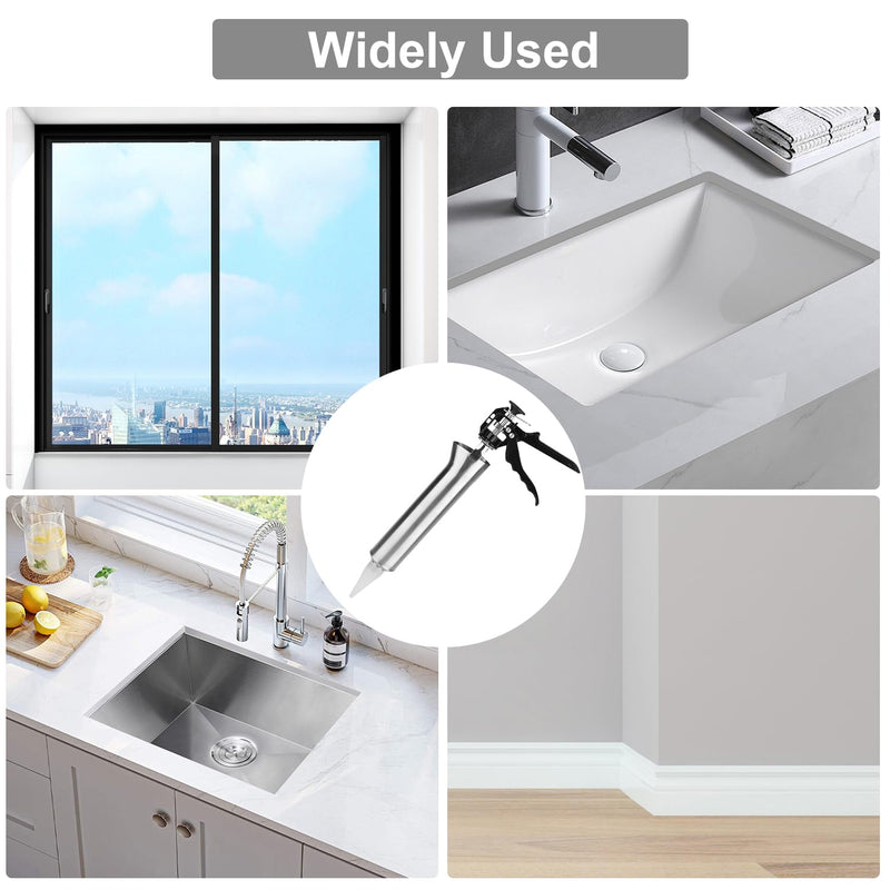 41cm/16.1in Heavy Duty Manual Caulking Gun for Tile Grout