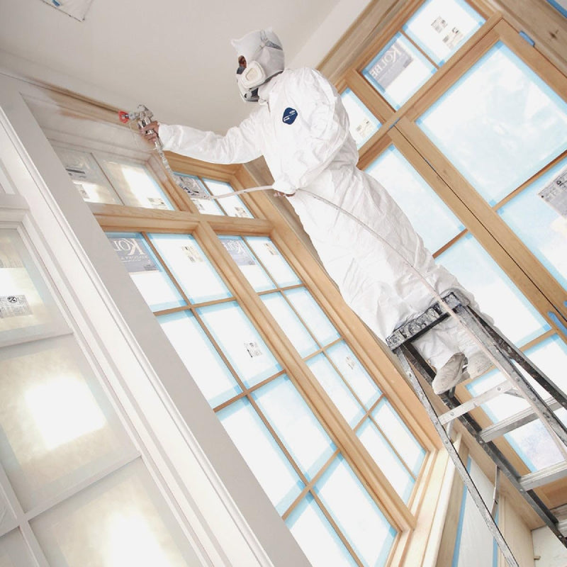 Trimaco DuPont Tyvek Painter's Heavy-Duty Coveralls, White, X-Large,14123