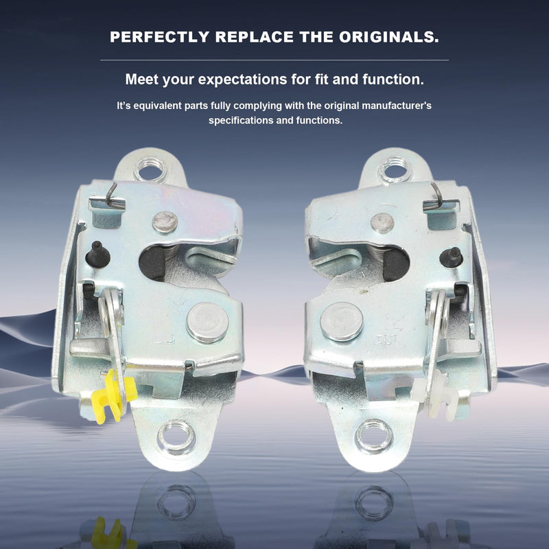 Tailgate Lock Latch with Striker for 2004-2015 Tacoma 2004-2011 Hilux 2004-2011 Vigo 65790-0K010 65780-0K010