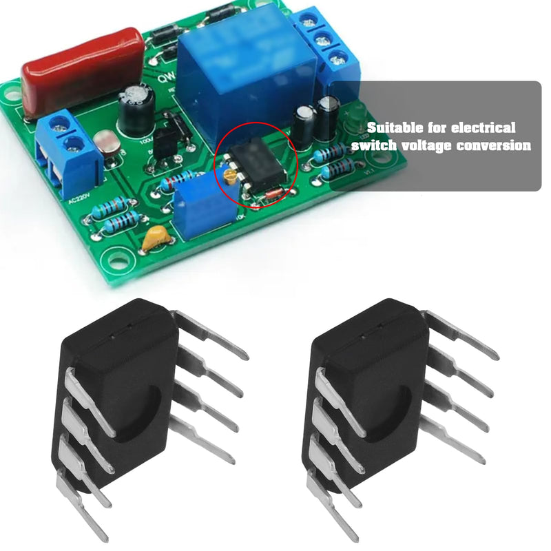 eMagTech 4Pcs 8 Pin Switching Regulators DC 3.5 to 15V Converter LT1054CP LT1054 for Electrical Switch Voltage Conversion 9x6.5x6mm