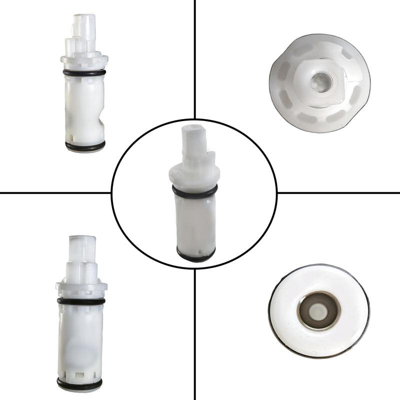 ALITZ 1224 / 1224B Faucet Cartridge Replacement 2-Pack for Moen Two-Handle Faucets & Tub Showers, Fix Leaks, Hot & Cold Water, Smooth Rotation